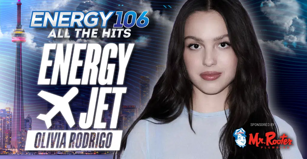 The Energy Jet Olivia Rodrigo In Toronto Energy 106 · Winnipegs 1 Station For All The Hits 3505