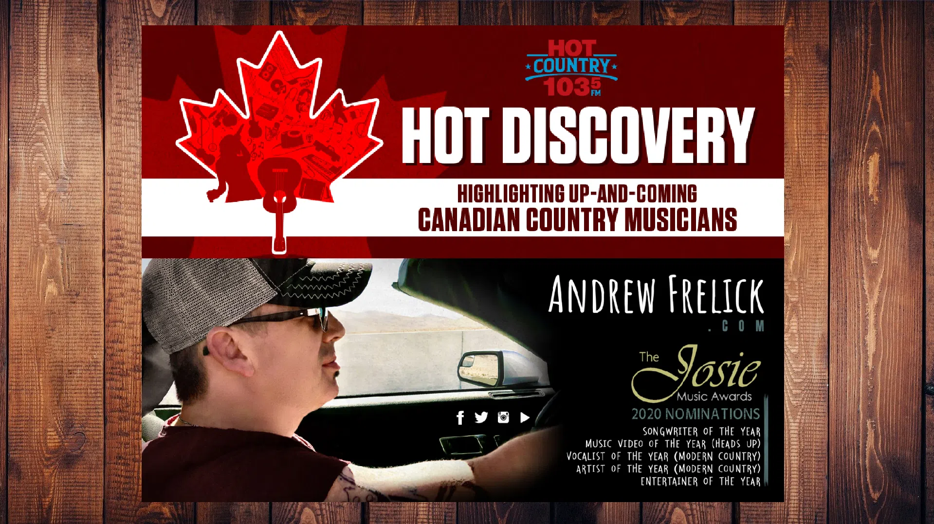 Andrew Frelick On This Week's Hot Discovery