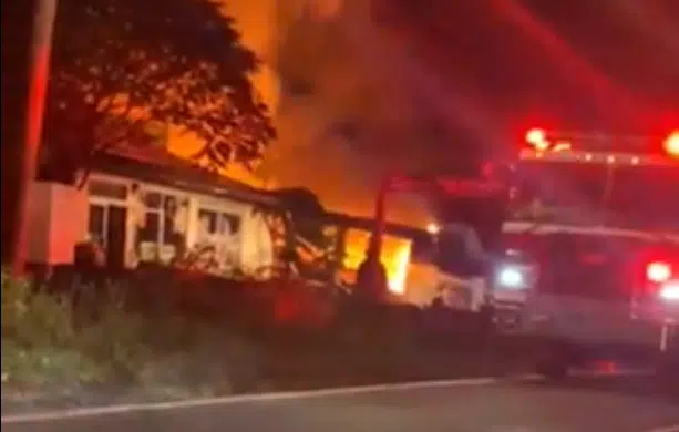 UPD: Early morning fire tears through Lawrencetown business