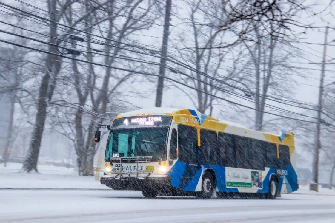 Buses on snow plan, parking ban extended