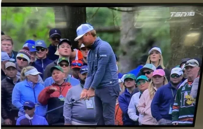 Halifax Mooseheads Fan Spotted At The Masters!