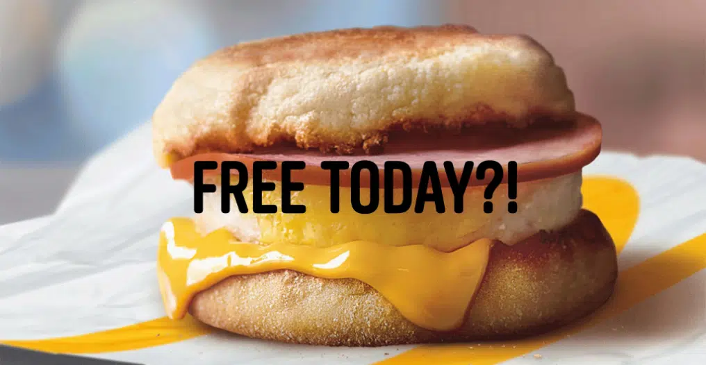 Free Egg McMuffins TODAY?