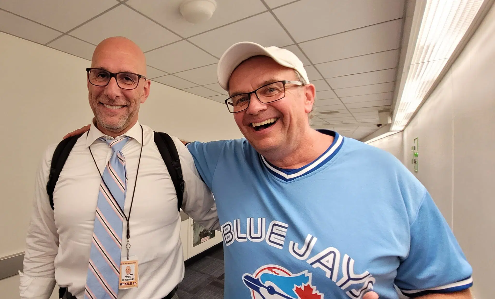 Ian Meets The TV Voice of The Toronto Blue Jays