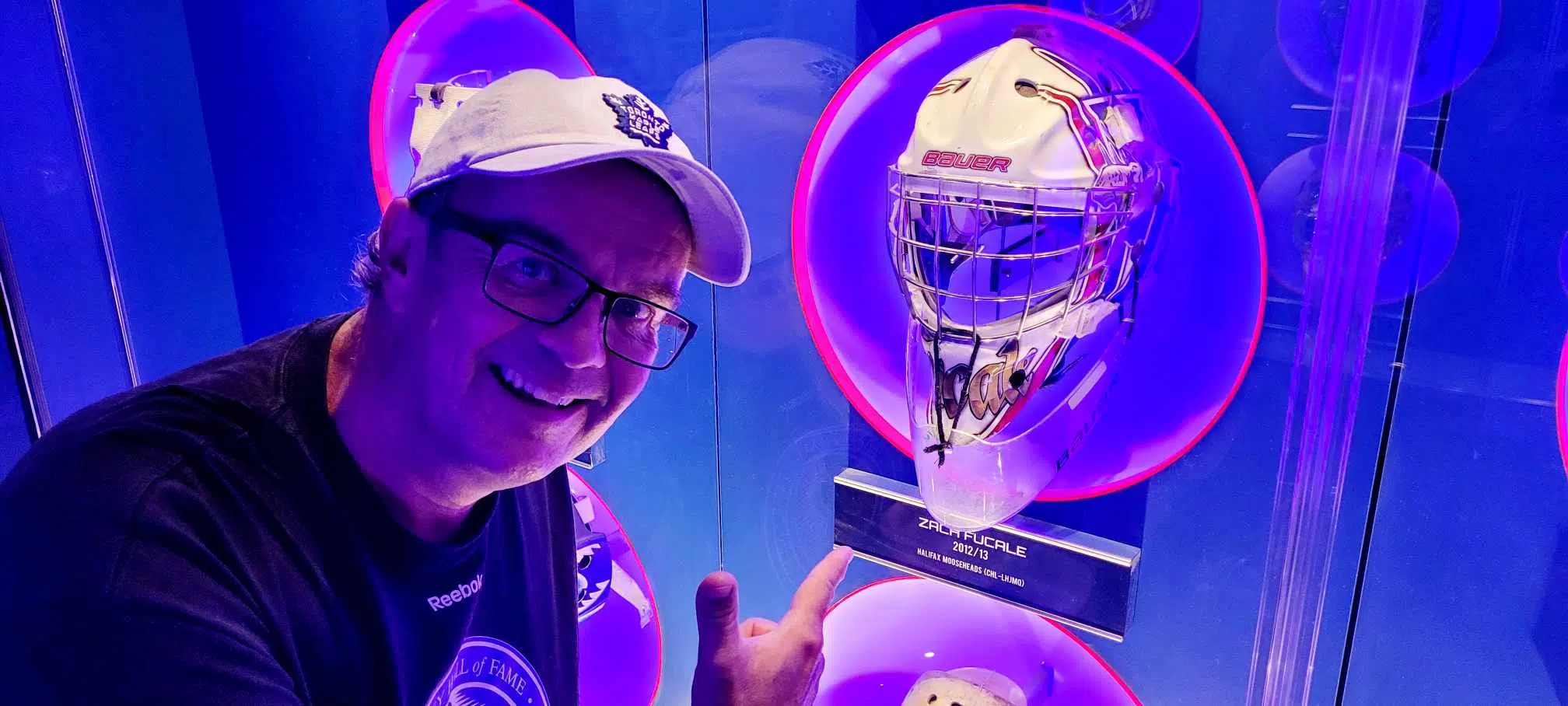 Ian's Visit To The Hockey Hall of Fame Has Halifax Connection