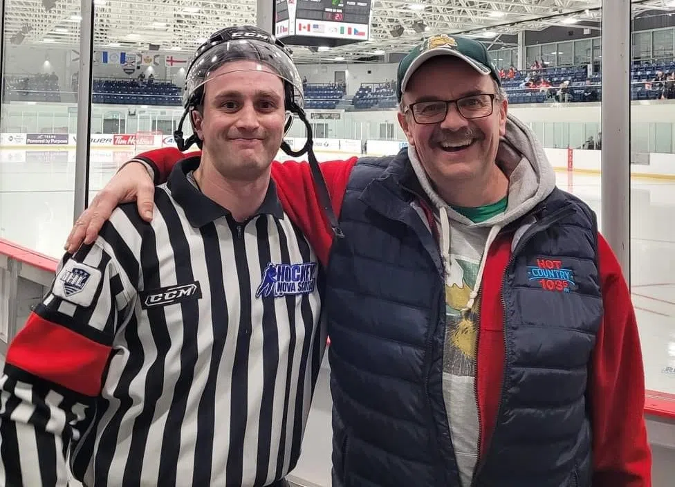 Ian's Son, Referee Drake Robinson Off To The 2023 Para Cup