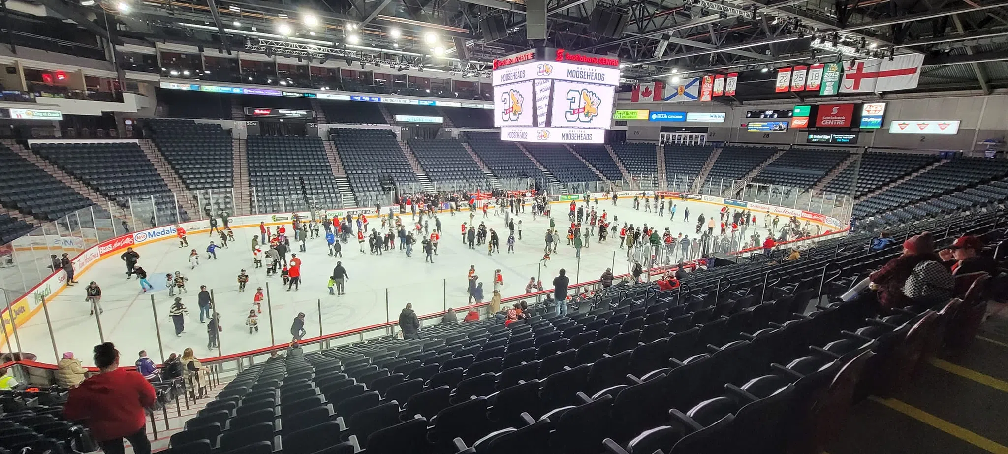The Mooseheads Season Ticket Holders Skate Was Last Night