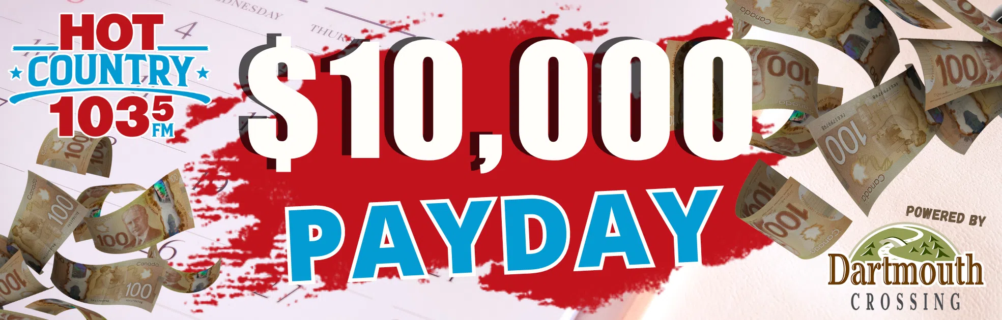 Hot Country 103.5 Payday