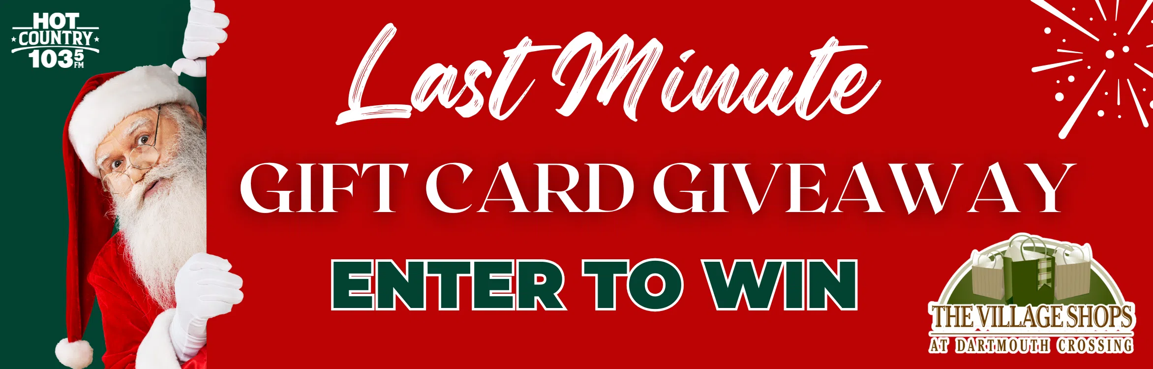 Last Minute Gift Card Giveaway