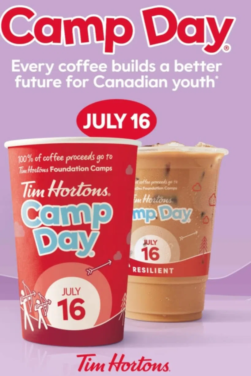 Tim Hortons Camp Day Is Back Today!