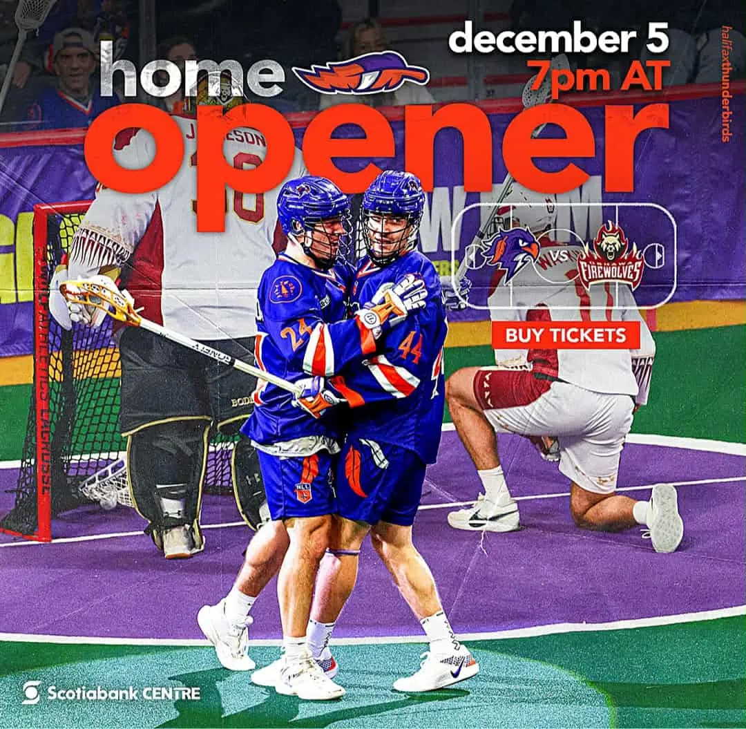 The Halifax Thunderbirds Home Opener is Friday Night!