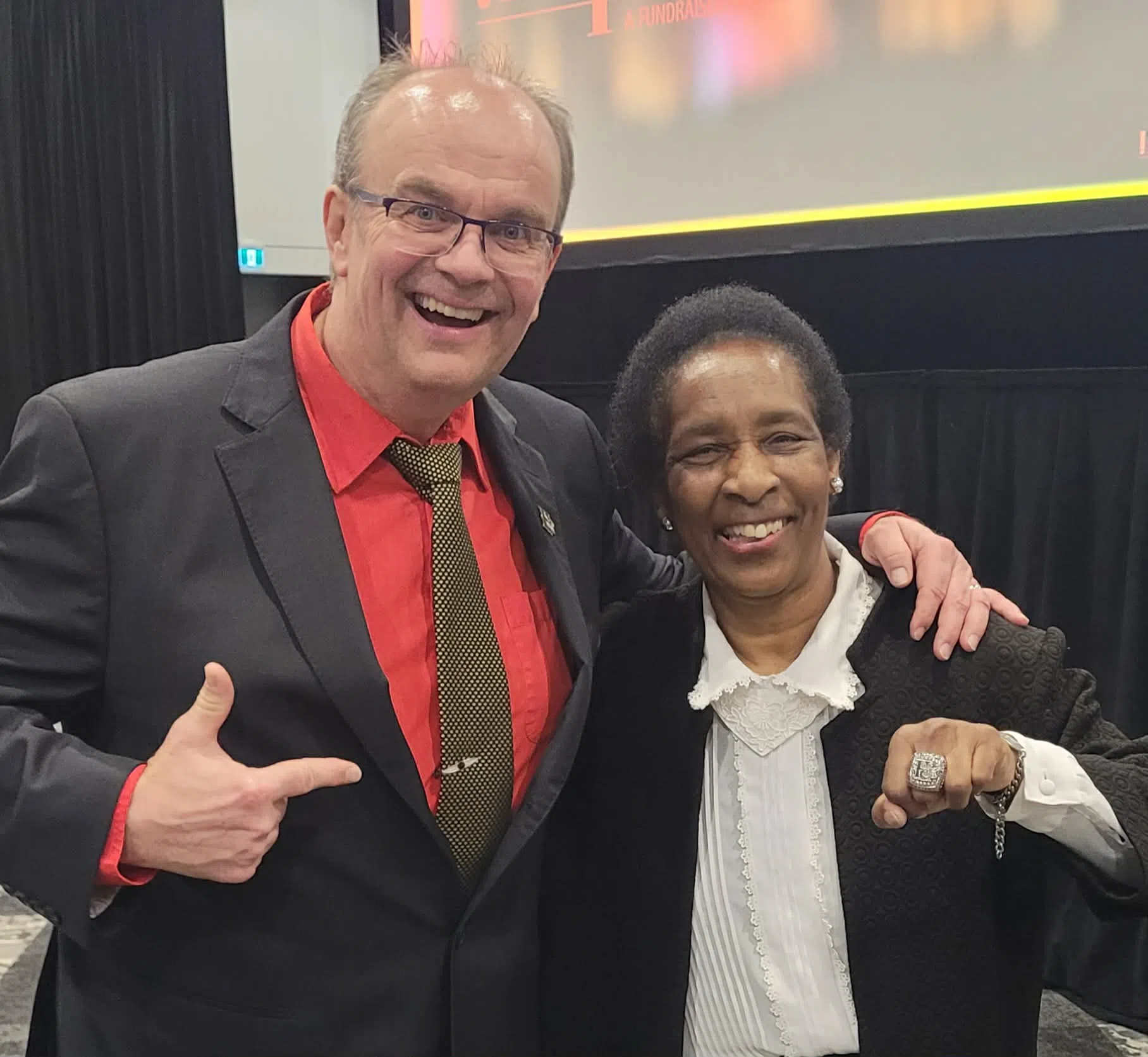 Ian Meets Special Olympics Legend Loretta Claiborne