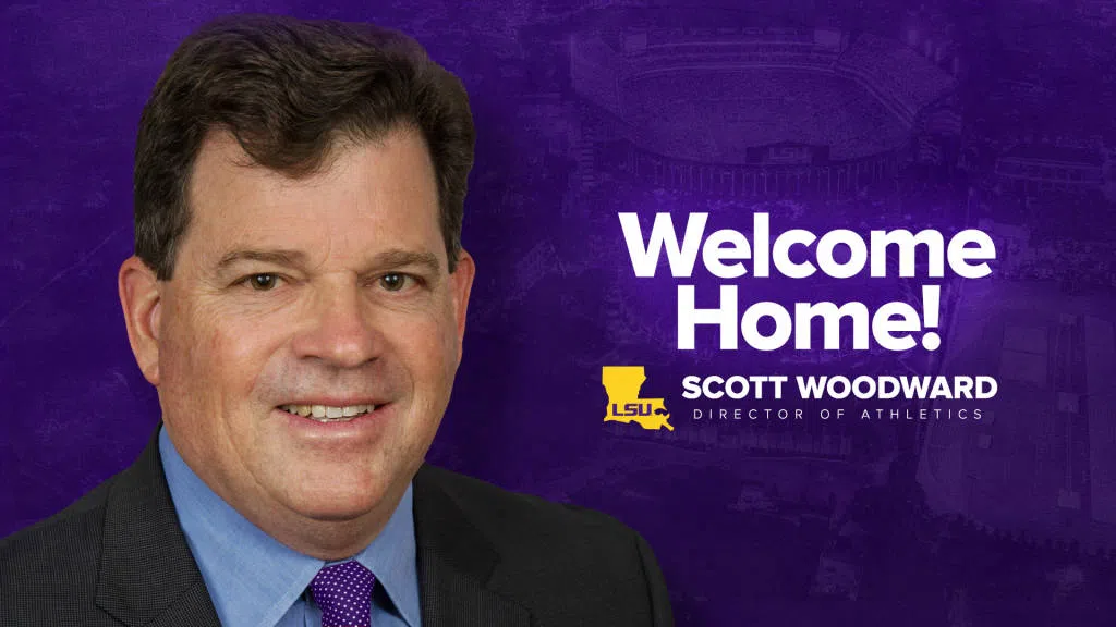 LSU Board of Supervisors approves contract for new AD Scott Woodward