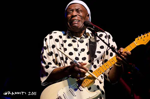 Buddy Guy highway marker is missing 