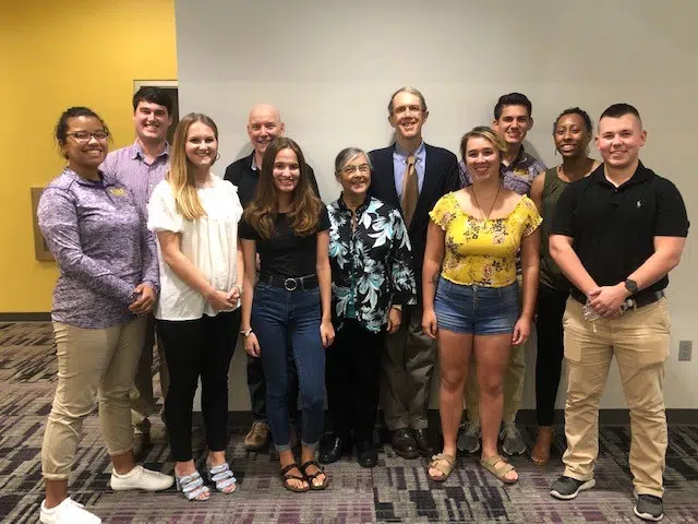 LSU professor credits students for saving his life after suffering a heart attack while swimming