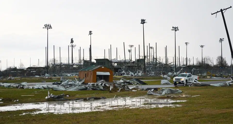 Alexandria mayor says tornado damage is extensive, but the community will rebuild