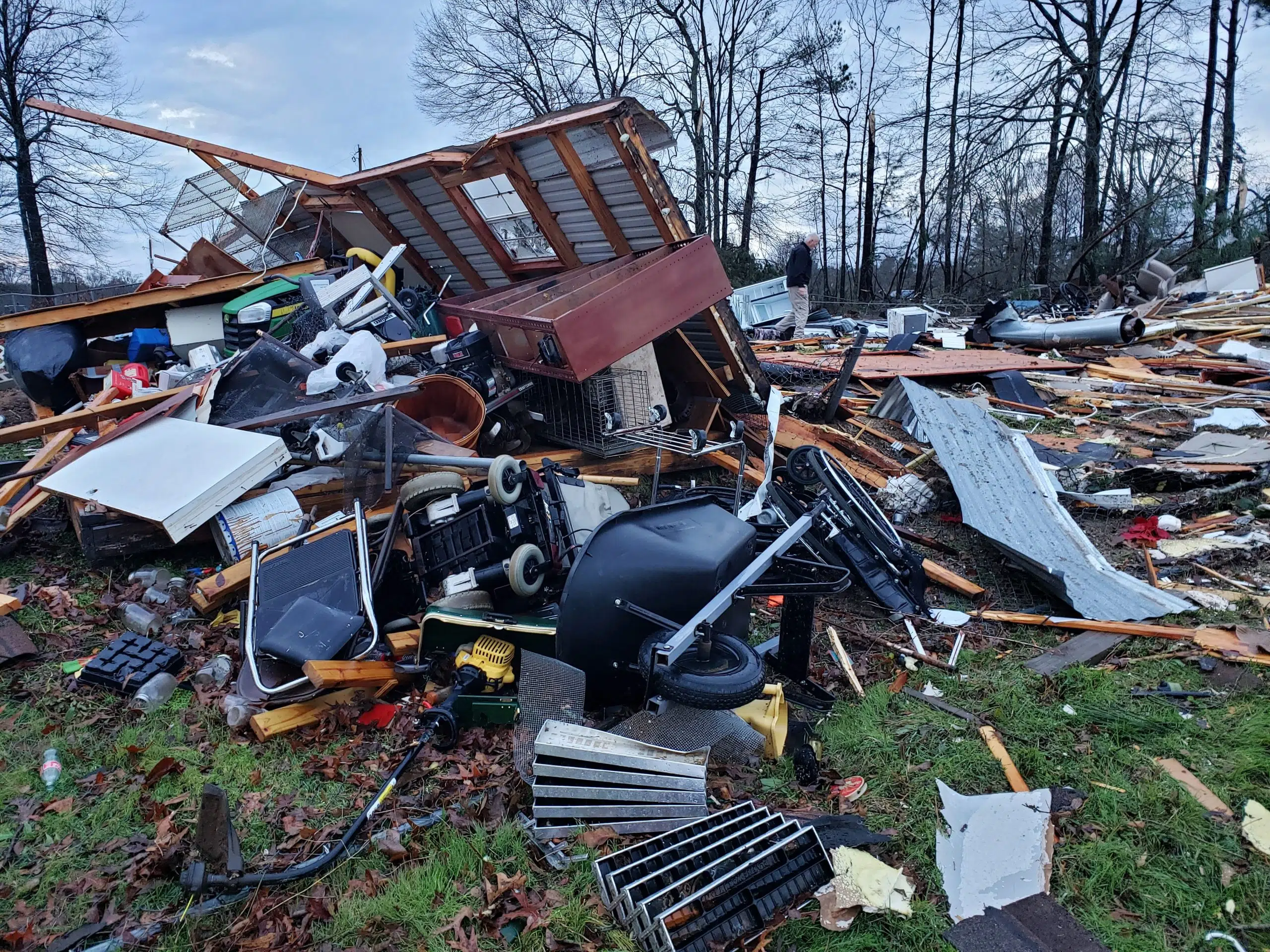 Storm Damage in Northwest Louisiana Saturday Claims Three Lives