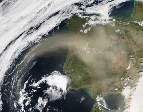 Saharan dust cloud is crossing the Atlantic and is set to arrive in Louisiana by Wednesday