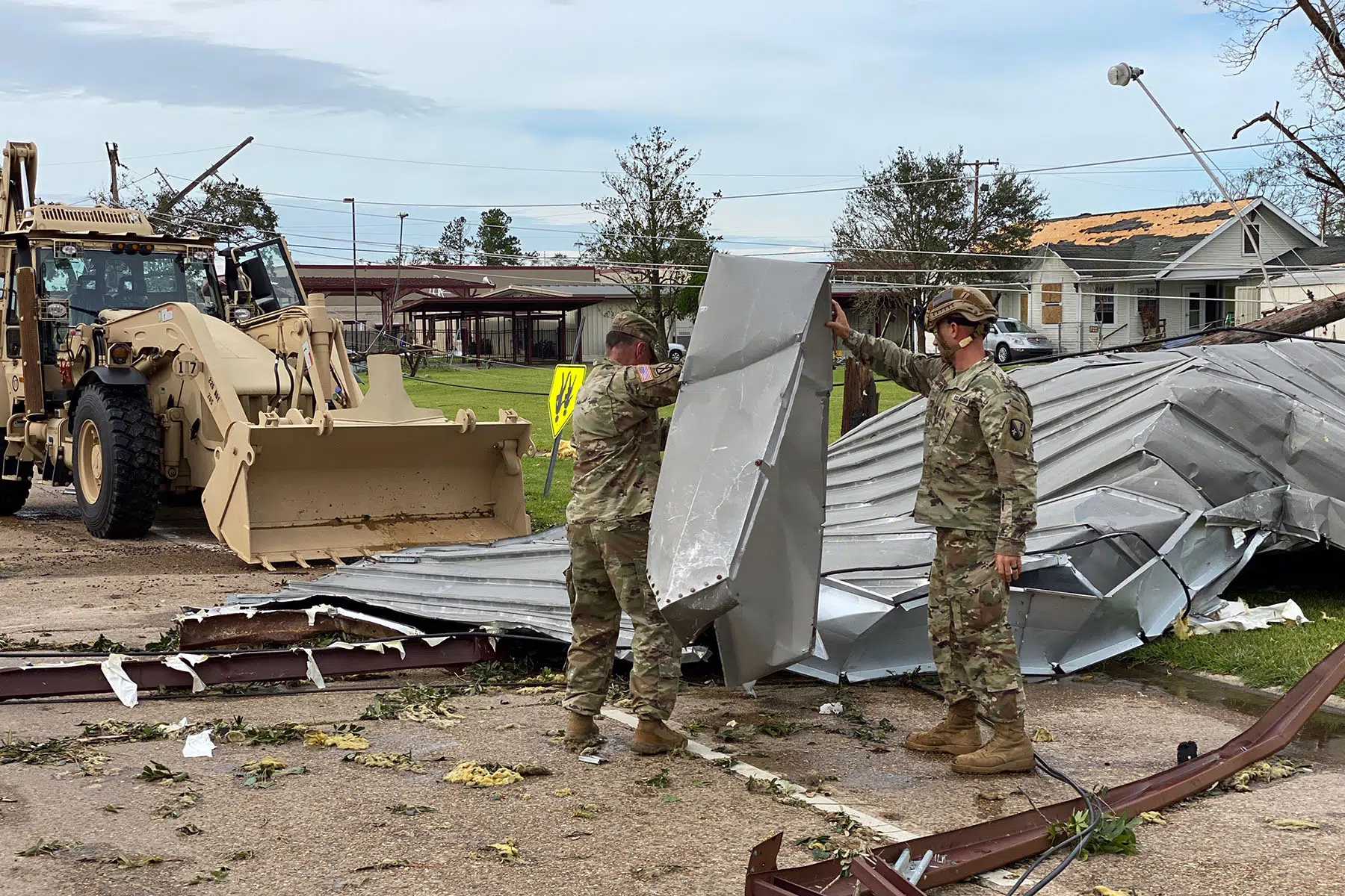 Hurricane Laura creates extensive structure damage in Calcasieu Parish