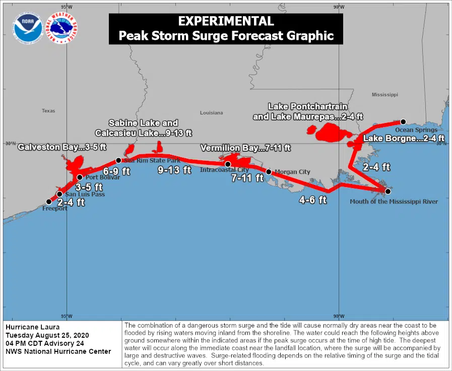 Calcasieu officials warn residents not to stay in the parish