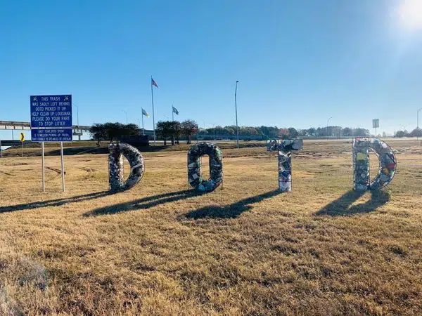 DOTD creates trash displays to remind you to keep Louisiana beautiful