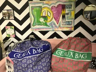 Geaux Bags helping foster children with personal needs