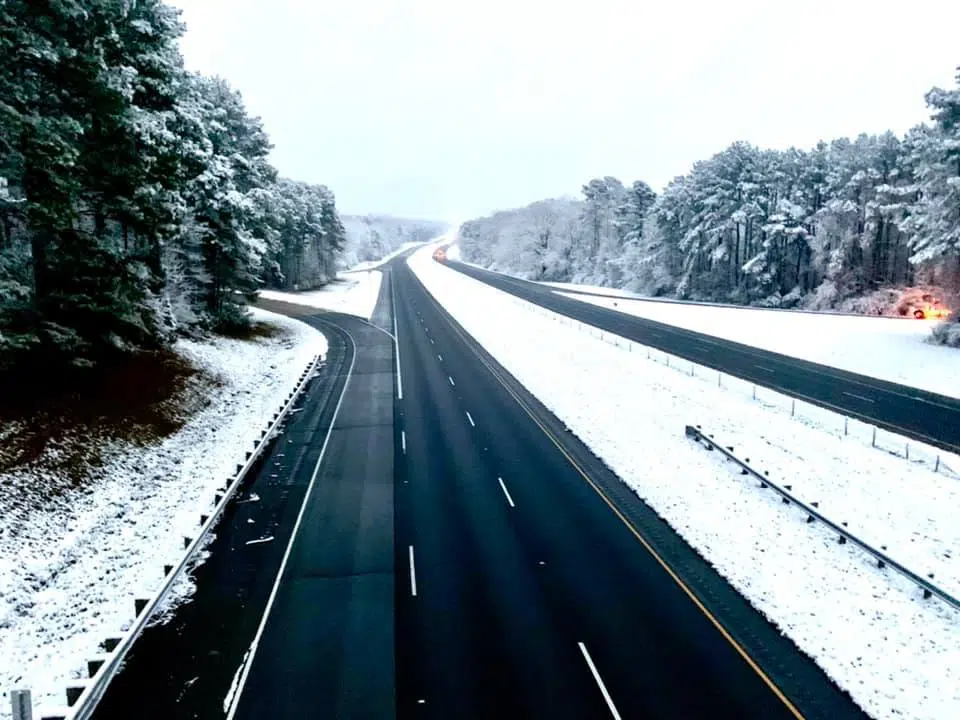 Much of north Louisiana sees 2-3 inches of snow