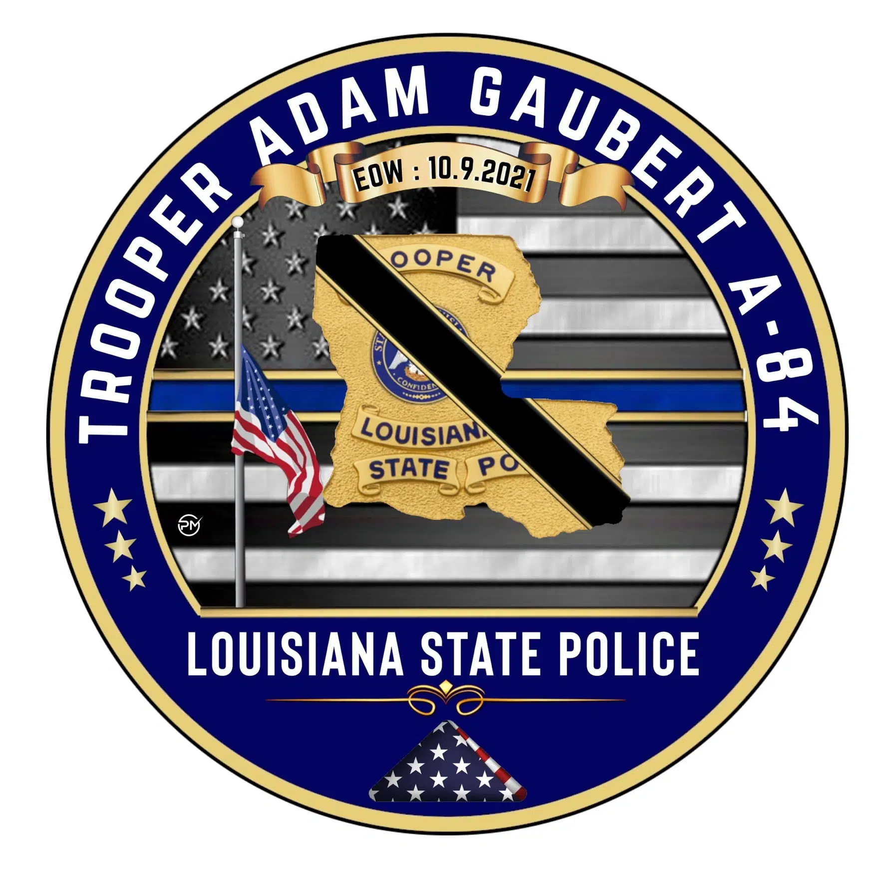 Trooper Gaubert to be honored this weekend after he was killed in the line of duty