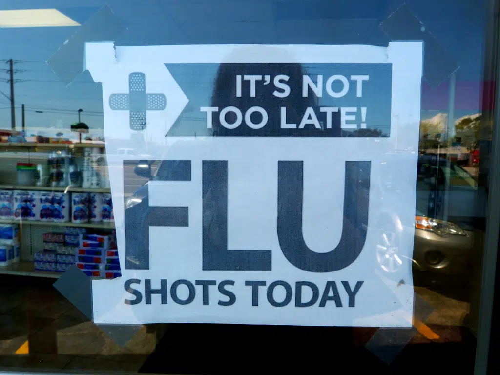 Flu cases in Louisiana appear to be on downward slope