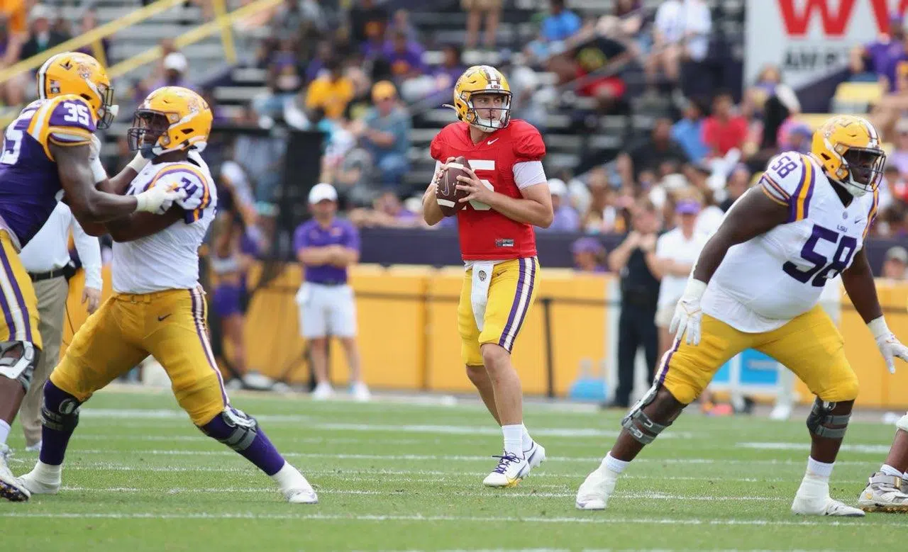 LSU QB Myles Brennan decides to end his college career