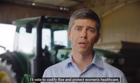 Senatorial candidate Luke Mixon releases his first TV ad addressing Roe v Wade