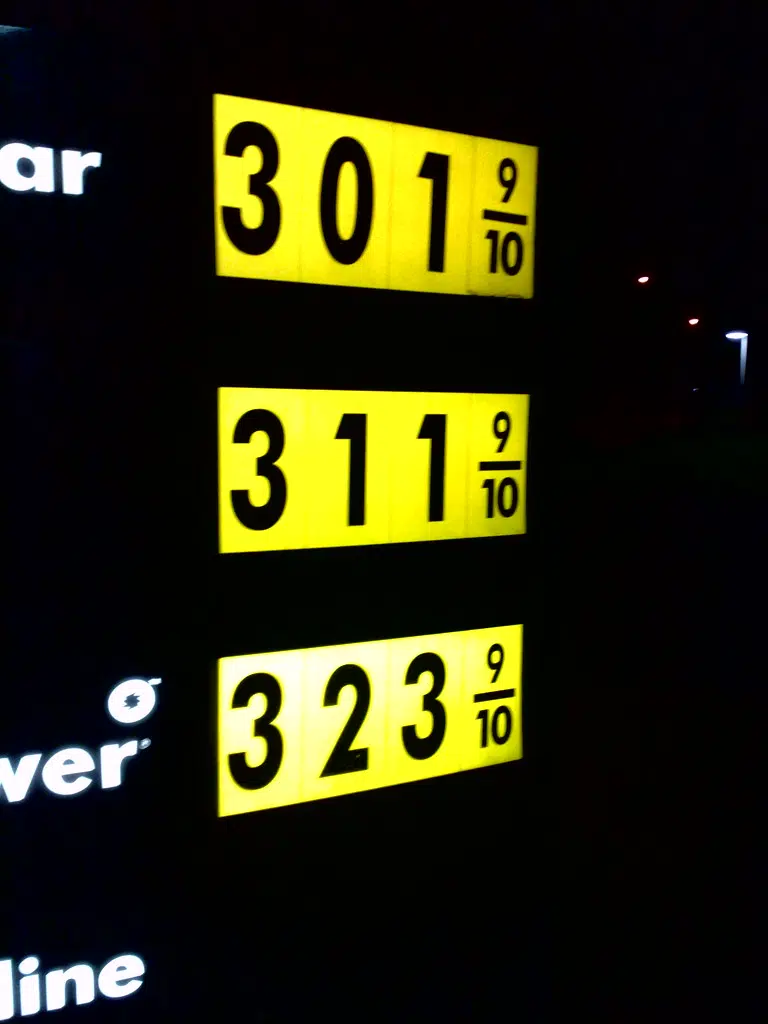 AAA says Louisiana could see the statewide average for gasoline drop below $3.00 this week
