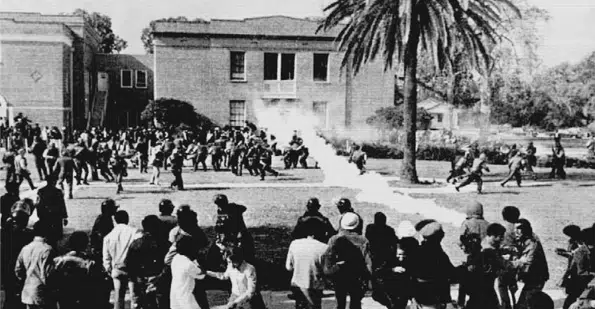Southern University host a commemoration ceremony in honor of the 1972 campus shooting