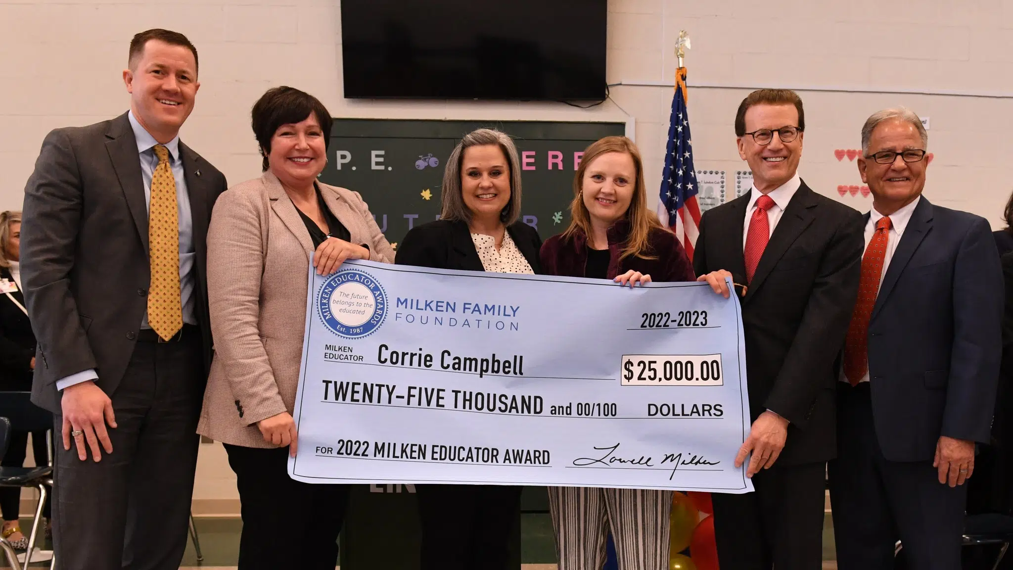 Three Louisiana teachers receive $25,000 Milken Educator Award for outstanding educator skills