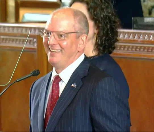 Governor John Bel Edwards highlights his administration's accomplishments during farewell speech