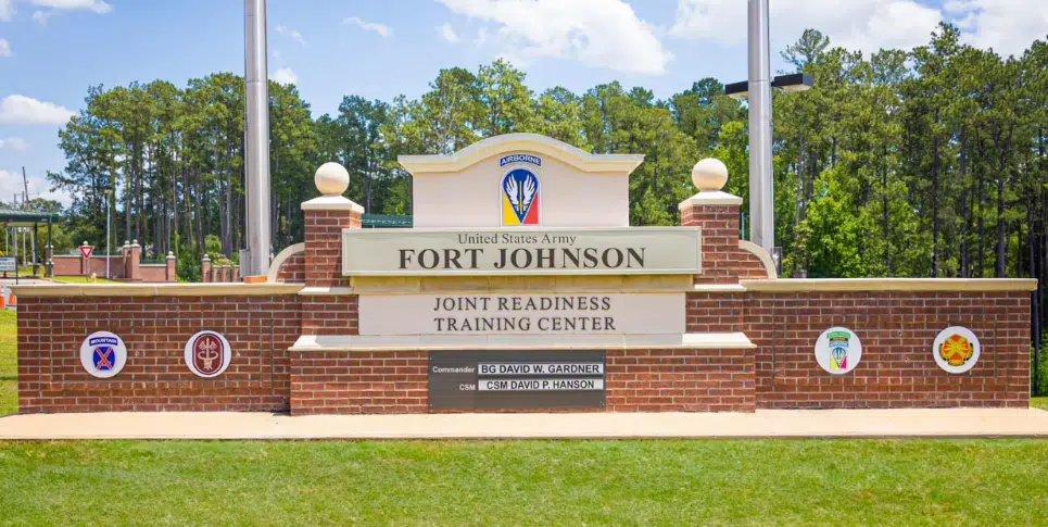 Fort Polk military base officially changes name to Fort Johnson in honor of World War I hero