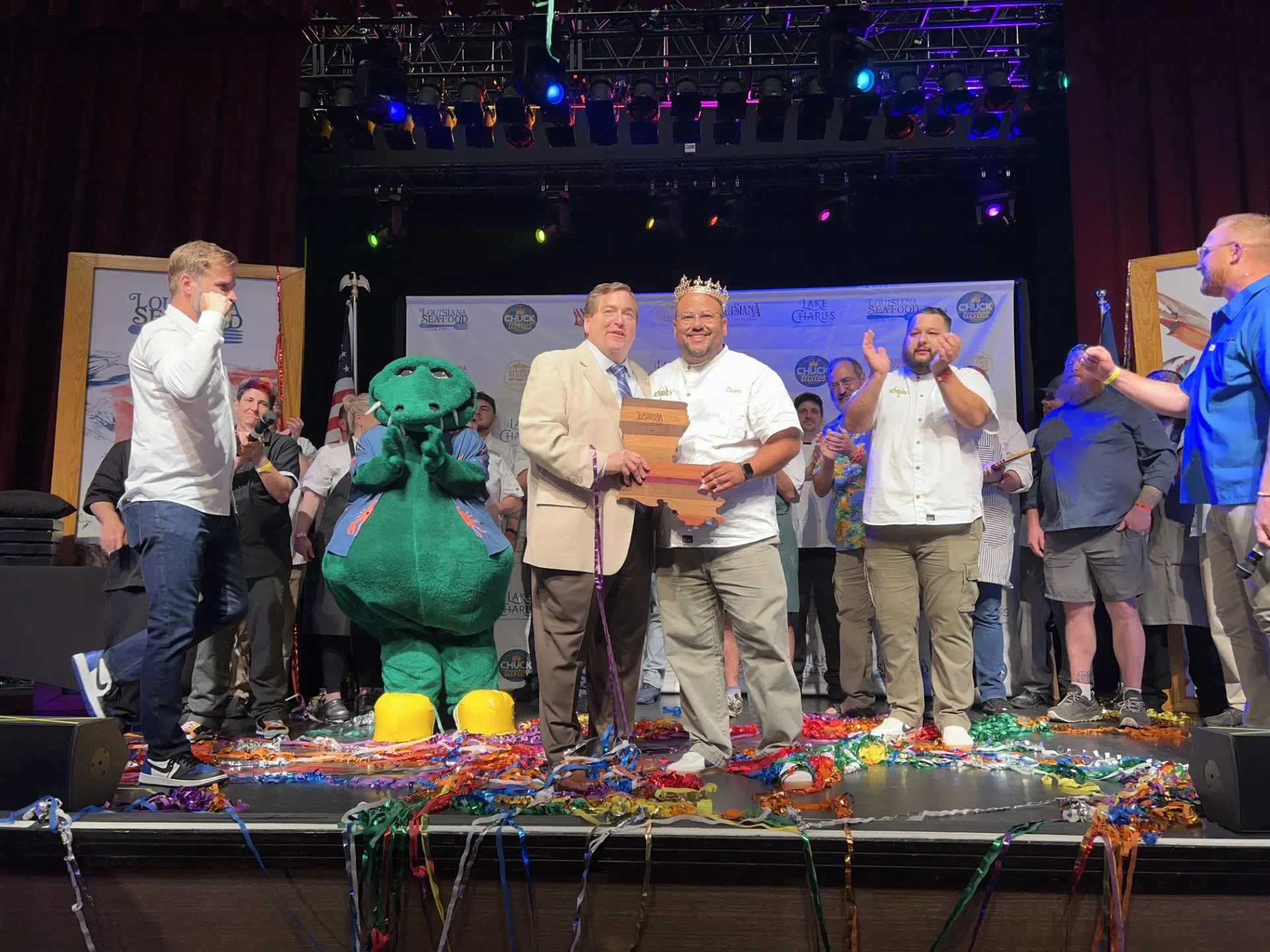 Prairieville Chef crowned King of Louisiana Seafood Cook-Off