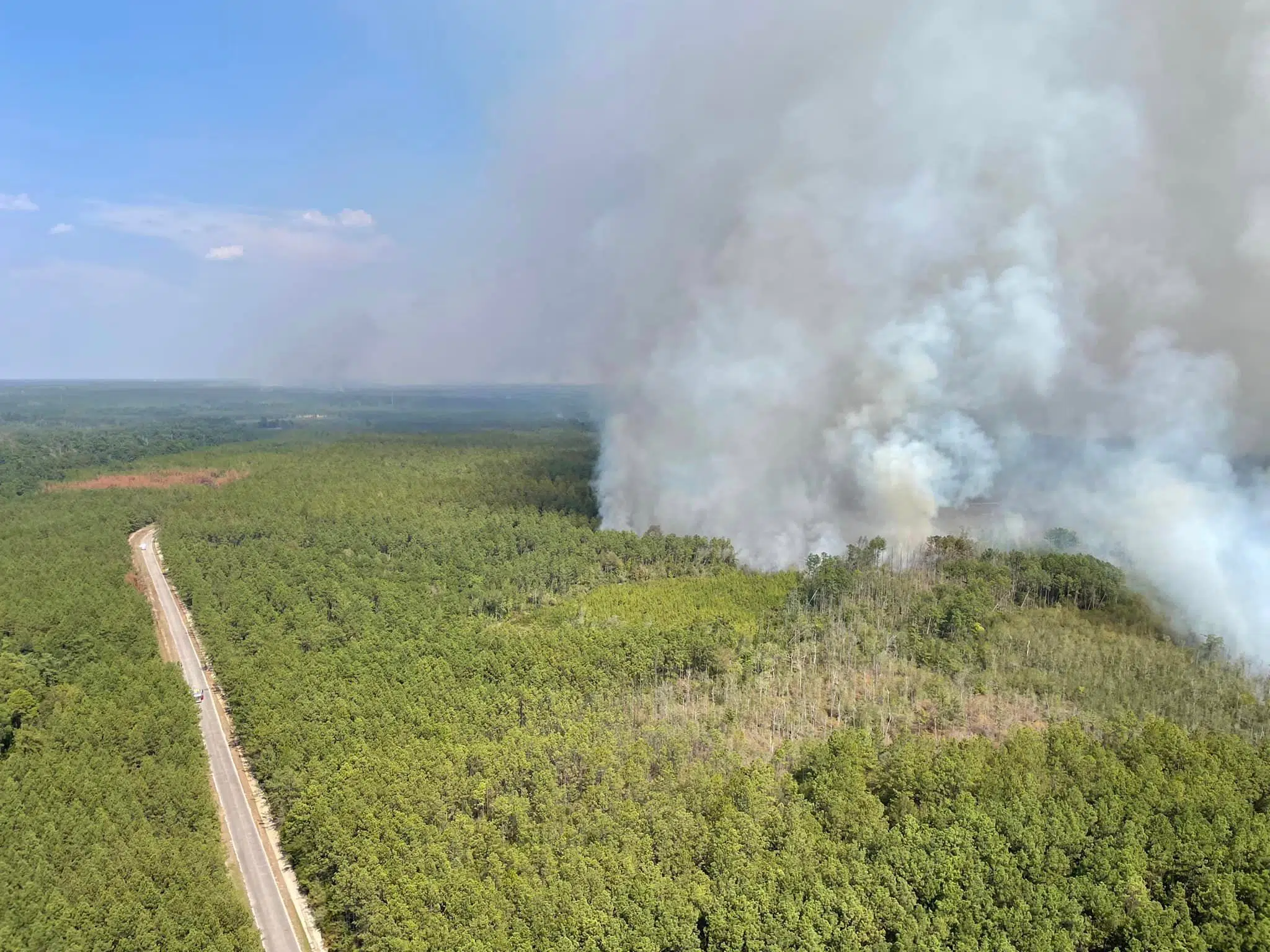 Update: Tiger Island Fires are still active but 57 percent contained