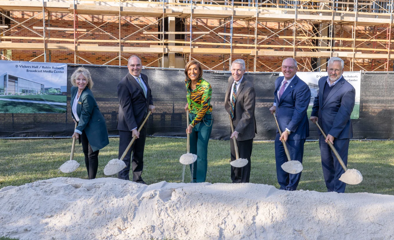Southeastern University celebrates the official groundbreaking for state-of-the-art Robin Roberts Broadcast Media Center named after Alum and Good Morning America Co-Host