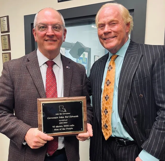 Governor Edwards talks about the future on his last radio call-in show