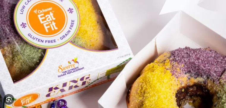 Ochsner Eat Fit Signature King Cake is back in time for Mardi Gras season