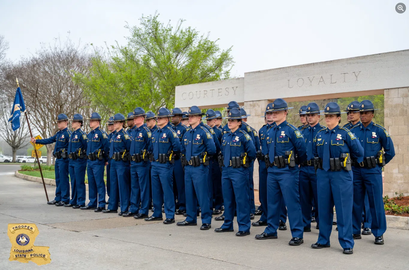 Louisiana State Police cadet class 103 welcomes 33 new troopers