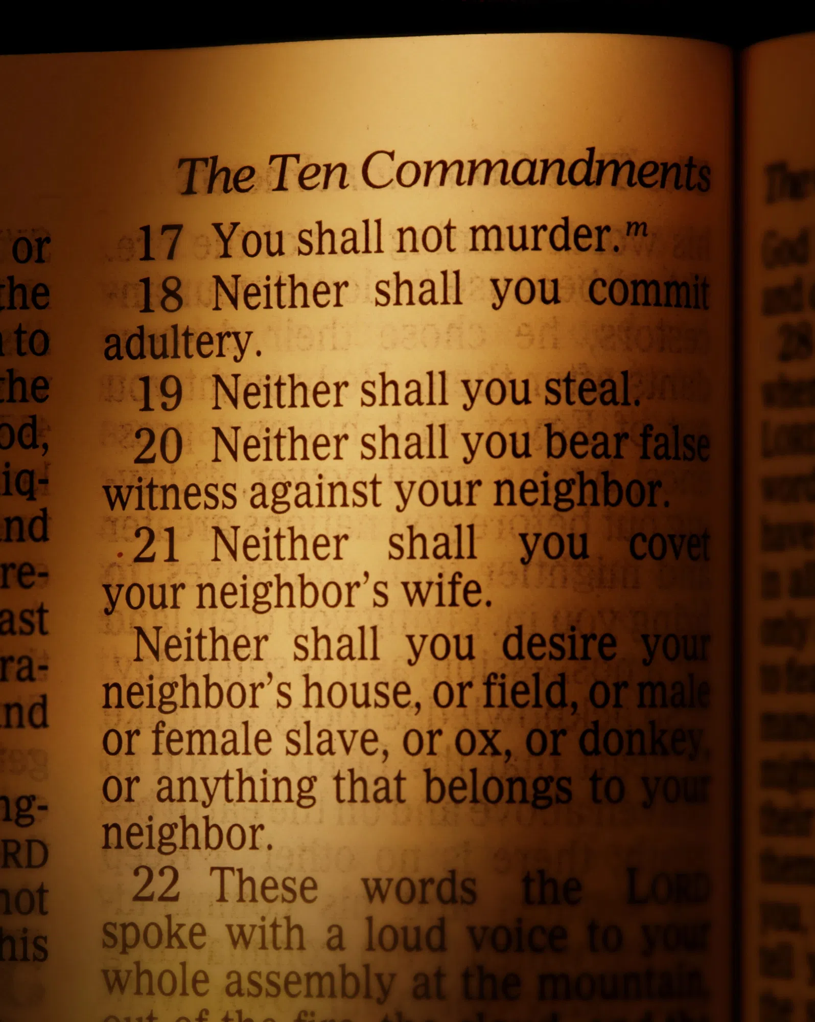 House Education Committee passes bill that would allow the Ten Commandments to be displayed in public classrooms