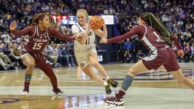 LSU's Hailey Van Lith says racism behind LA Times column that describes Lady Tigers as villains