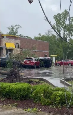 Likely tornado causes extensive damage and injuries to multiple people in Slidell