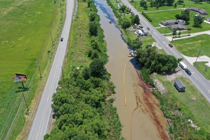 Officials say Bayou Lafourche oil spill has been contained, cleanup ongoing