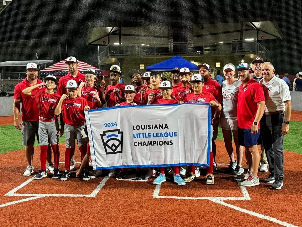 Greater New Orleans Little League team representing the state in Southwest Region
