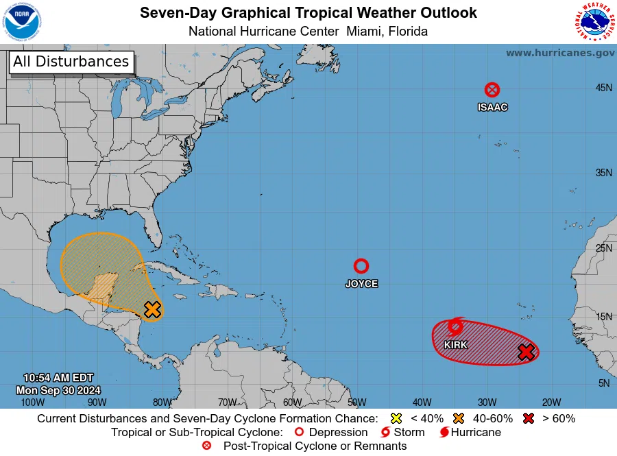 Louisiana's keeping an eye on the Gulf of Mexico for another potential storm