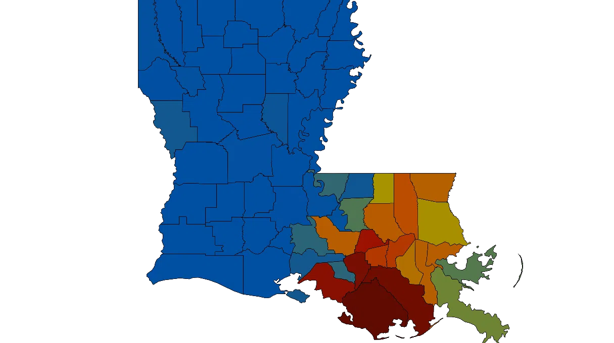 Hundreds of thousands in Southeast Louisiana without power