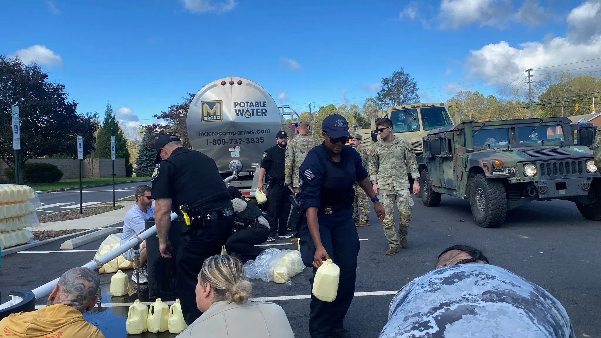 LSP troopers helping in NC following Hurricane Helene