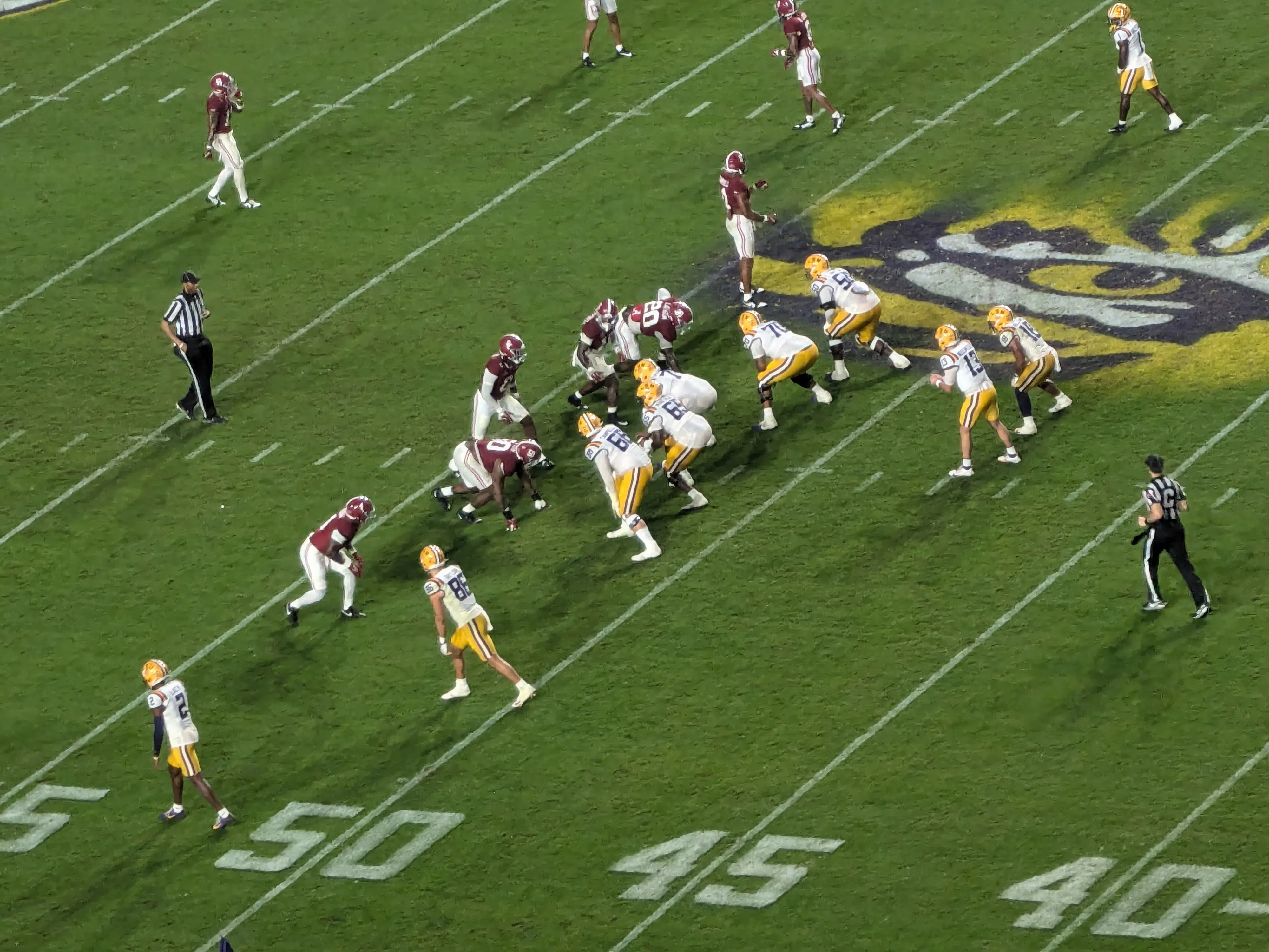 LSU's playoff hopes dashed with 42-13 loss to Alabama